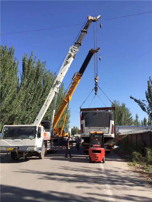 盐池县港口集装箱搬运案例